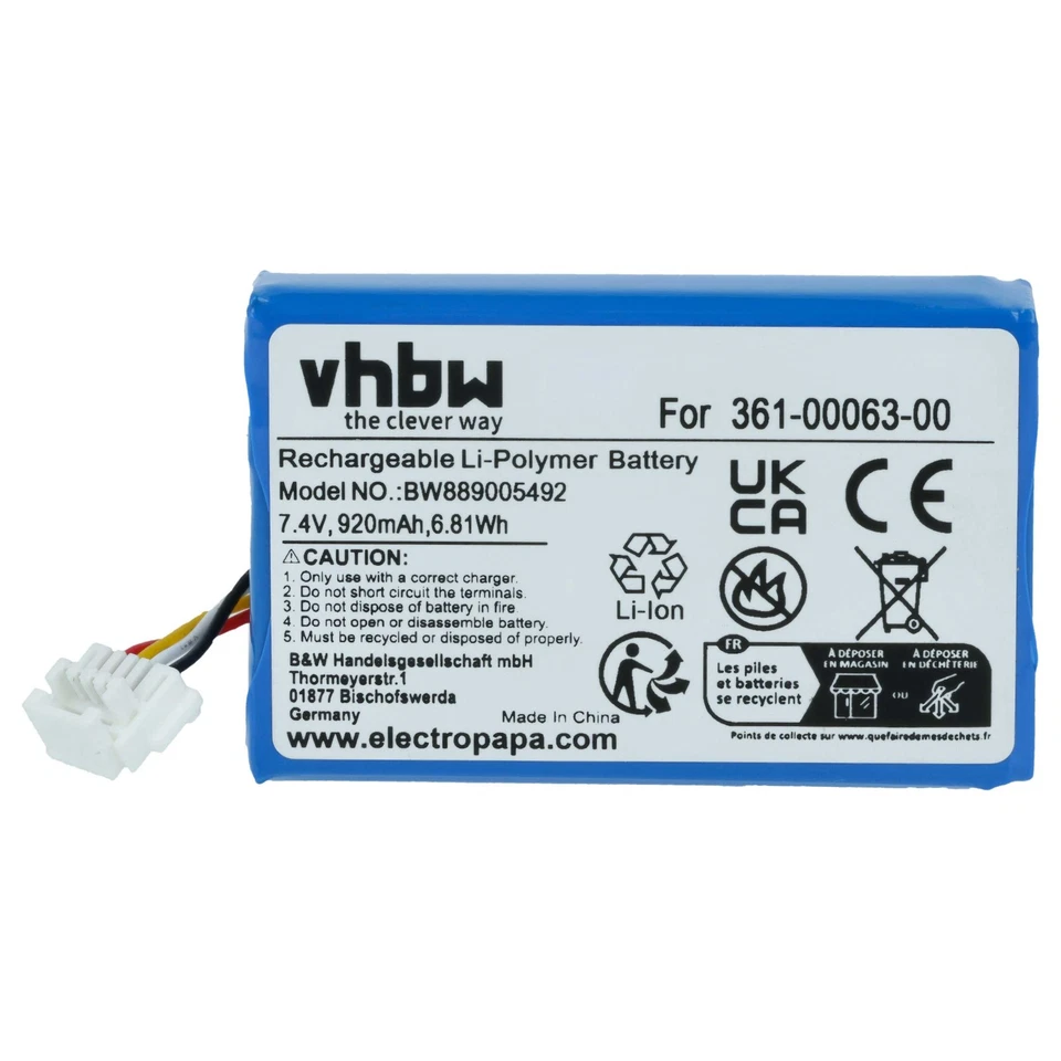 Batterie pour BMW Navigator 6 5 VI V 920mAh - Photo 3/4