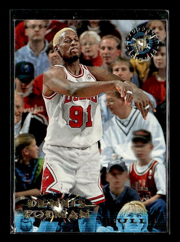 1995-96 Stadium Club #244 Dennis Rodman Chicago Bulls
