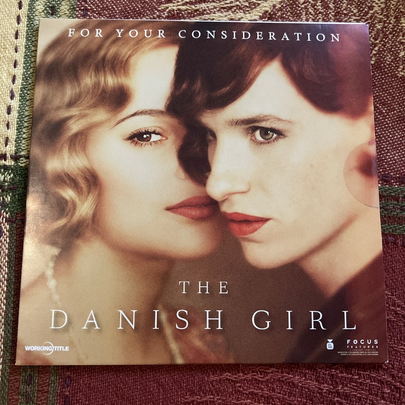 THE DANISH GIRL DVD  FYC  NEW SEALED