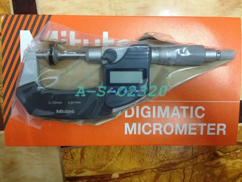 1 pcs Mitutoyo 369-250-30  Digital display  Micrometer 0-25mm (FedEx/DHL)