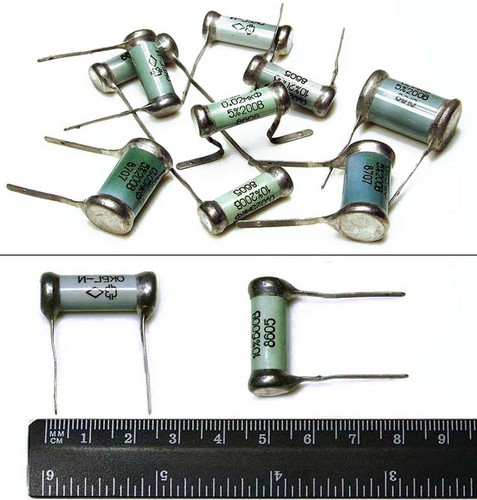 1500pF - 0.07uf 400V Variations PIO Audio Capacitors KBG-i Vintage USSR NOS - Picture 3 of 8