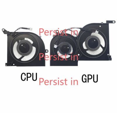 For MSI GS66 Stealth 11UG Creator 15 A11UE MS-16V4 Laptop CPU GPU Cooling Fan