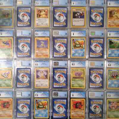 Pokemon Cards Collection Bundle Variety Lot 100+ w/ VINTAGE Graded Card