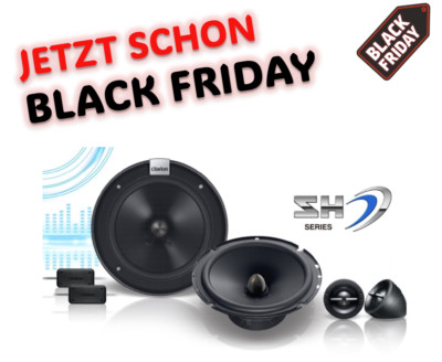 Clarion SH1724S - 2-WEGE-KOMPONENTENSYSTEM, 16,5 CM (6,5''), UVP war   124,00