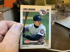1992 SkyBox AAA Baseball Card #100 Lance Dickson