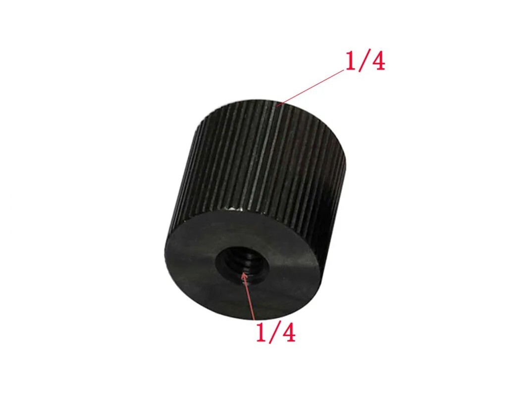 1/4"" Female Convert Through Thread Adapter Camera, Tripod, Mic Stand  - UK STOCK