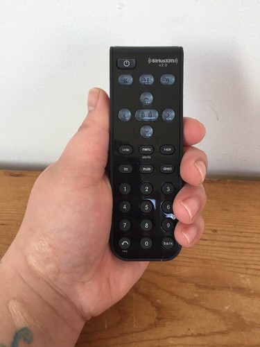 Sirius XM XDPR2 OEM Version 2.0 Satellite Radio Remote Control Small Black - Picture 4 of 5