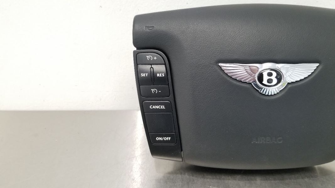 10 BENTLEY CONTINENTAL GT DRIVER LEFT STEERING WHEEL BAG BLACK