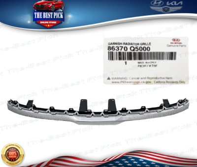 For Kia Seltos 2021-2023 Kia 86370Q5000 Front Bumper Trim for sale