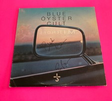 ERIC BLOOM BUCK DHARMA SIGNED BLUE OYSTER CULT MIRRORS VINYL LP *PROOF*
