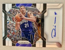 Vlade Divac 2016-17 Panini Prizm #67 Signed Card Certified Auto RARE A