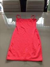 Prettylittlething Red Mini Dress (Size: 6)