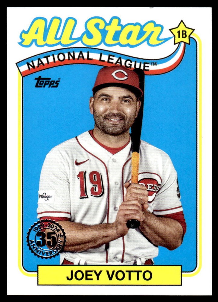 2024 Topps Series 2 - 1989 Topps Baseball All-Stars #89ASB-33 Joey Votto