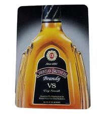 Christian Brothers Brandy VS Joker Single Swap Playing Card Smooth Appletini VTG