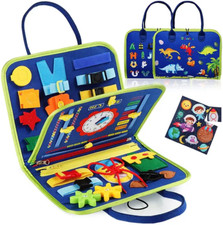 Montessori Toddler Busy Board: Educational Activities  Basic Dress Motor Skills