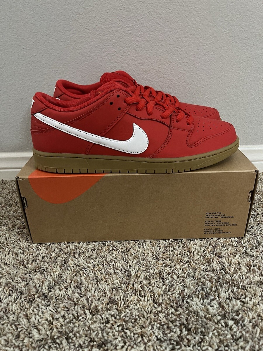 ⭐︎mqk⭐︎ Size 13 - Nike Dunk Pro SB Low University Red Gum for sale online