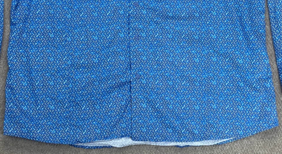 Barabas Men's Button Up Long Sleeve Dress Shirt Size 3XL - Image 2 of 4