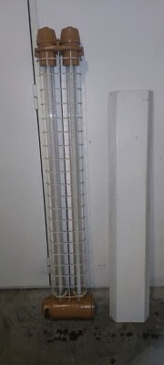 Bunkerlampe EOW ExDellC IP56 Fabrik Vintage Designer Lampe GDR DDR Loft Club RaR