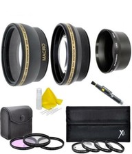 Accessory Kit for Panasonic Lumix DMC-LX3 Wide angle, Telephoto, Filter Kit 