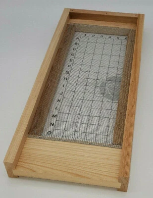 MIDNIGHT BEE SUPPLY Screened IPM Bottom Board NUC 5 Frame CYPRESS Hive Langstroth Free Shipping