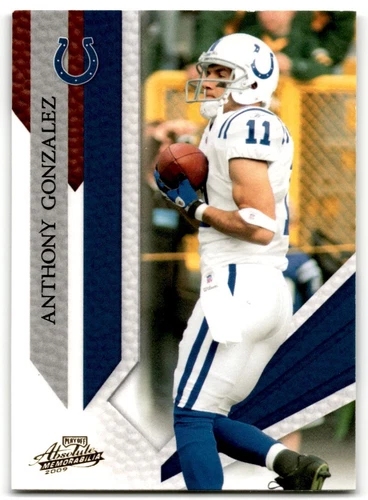 2009 Playoff Absolute Memorabilia Anthony Gonzalez #41