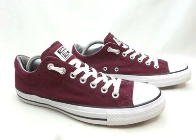 converse low top burgundy