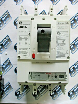 GE FGN36AA0400R0, 400 Amp, 600 Volt, 3P, 65K, Breaker-TEST REPORT+WARRANTY