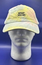 Tie Dye David And Young Collection Stay Weird Hat Cap Strapback