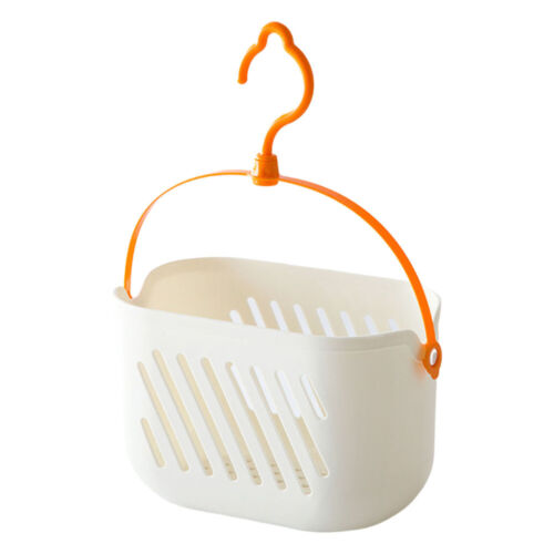 Plastic Hanging Shower Caddy Storage Basket Portable Kitchen Organizer - Picture 2 of 16