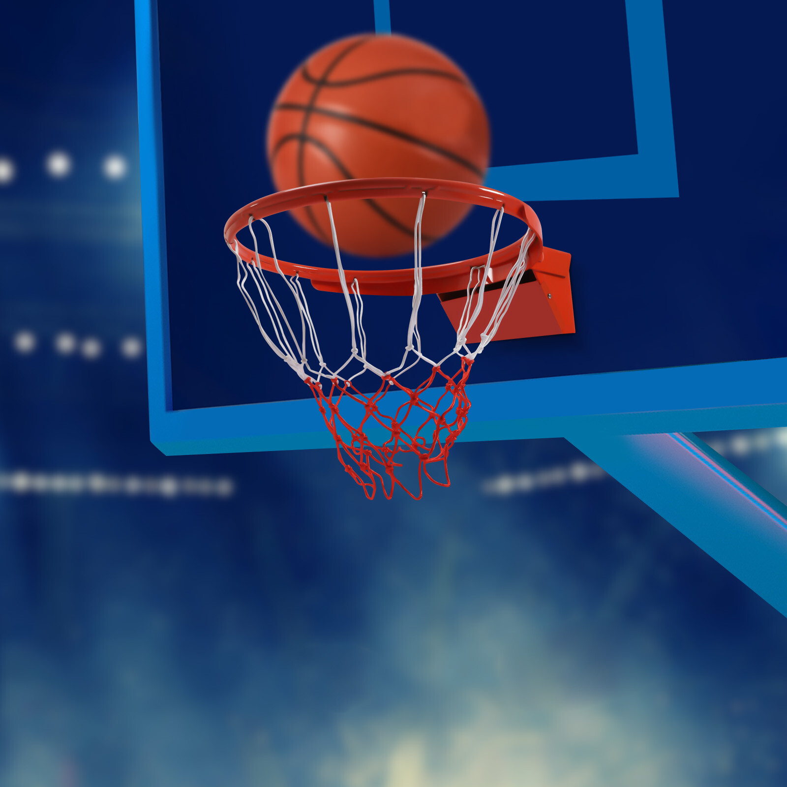 Breakaway Heavy Duty Basketball Hoop Rim Steel Diameter 18" Rim With