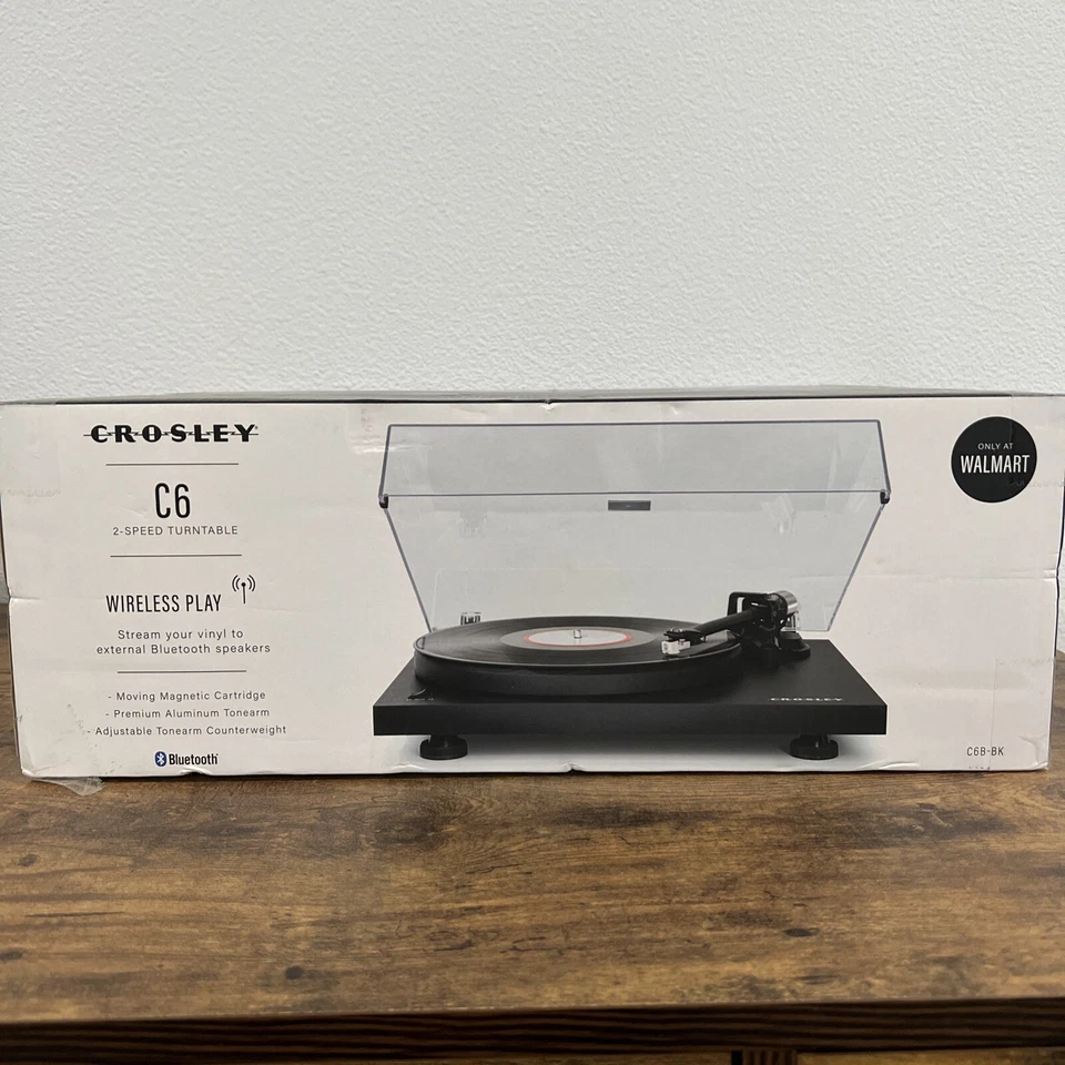 直営ストア Crosley C62BBK BeltDrive 2Speed Vinyl Bluetooth Turntable with