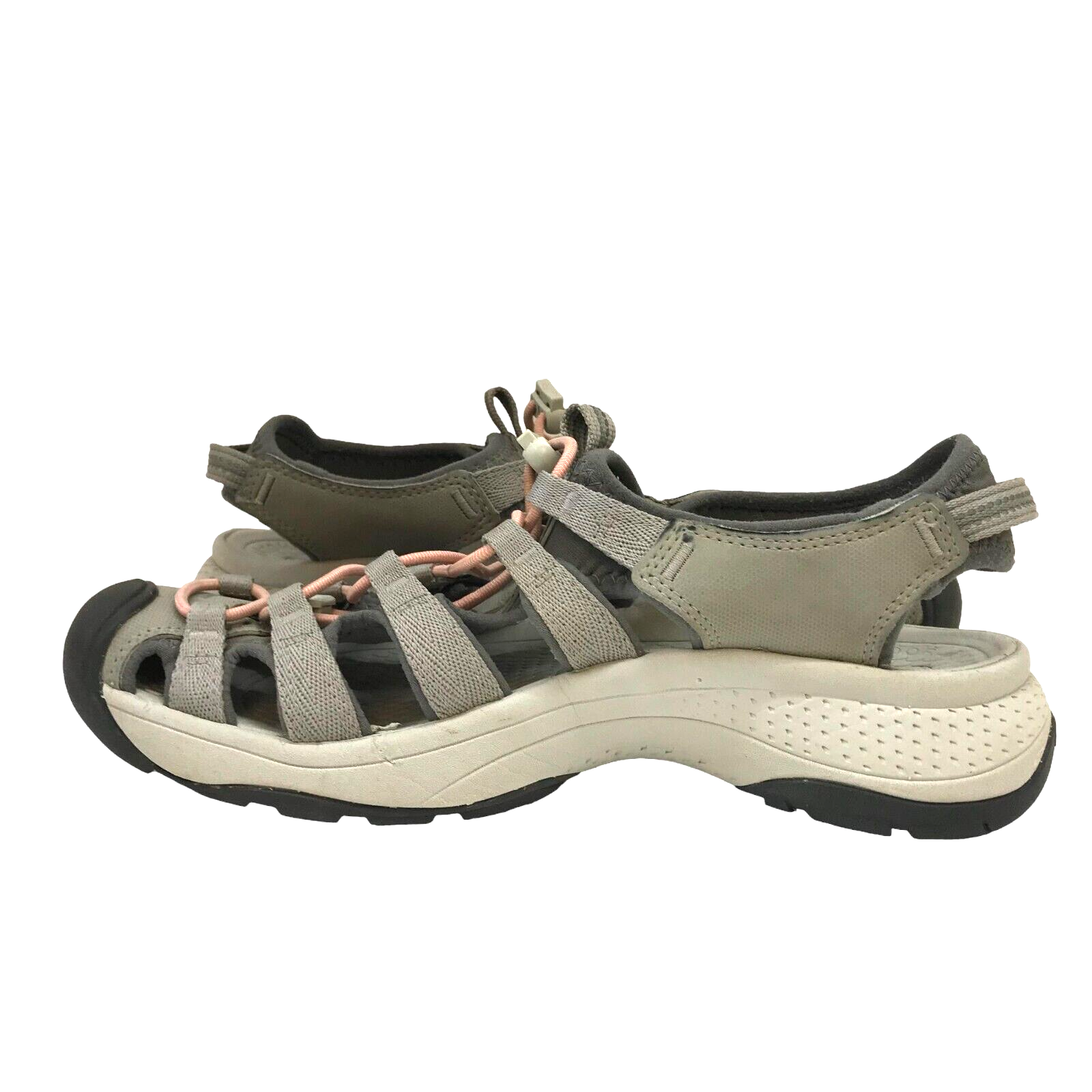 KEEN Whisper Sandalo Sportivo Donna 9 39 5 Impermeabile Rosa e Grigio Escursionismo