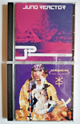 2 x CD Album Set JUNO REACTOR ''Transmissions'' + ''Beyond The Infinite'' Psy Goa