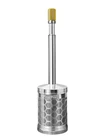 Portable Coffee & Tea Maker V3 with Bottom Lid for Easy Cleanup | Stainless S...