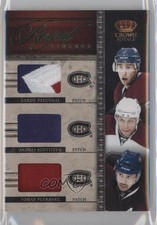 2011 Crown Royale 23/25 Aaron Palushaj Andrei Kostitsyn Tomas Plekanec Patch 2d8