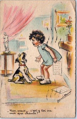 ILLUSTRATOR - G BOURET - it's you or me who sings