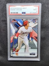 2018 Bowman's Best #1 Shohei Ohtani RC PSA 9 | MLB MVP Los Angeles