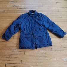 Eddie Bauer Mens L Goose Down Puffer Jacket B...