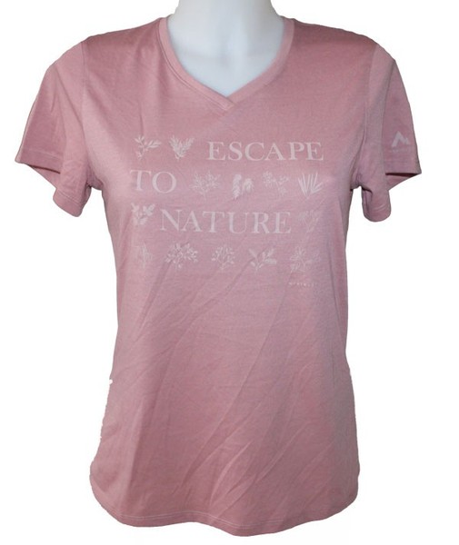 Damen Dark Rose T-SHIRT Kammo 422282 Mckinley Sportshirt Wandern Outdoor Gr. 36-image