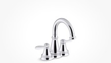 KOHLER 27378-4-CP Bathroom Sink Faucet Polished Chrome