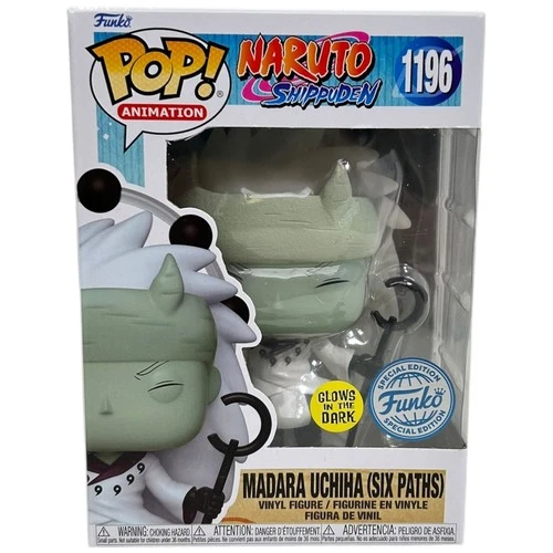 Funko Pop Naruto Shippuden Madara Uchiha Six Paths #1196 Vinyl Figure Animation