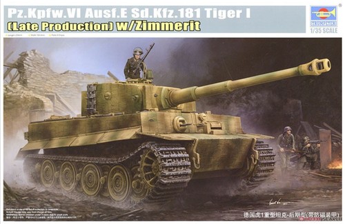 Ganador del Premio Construido 1/35 Francés CHAR Tigre I Late Zimmerit El Famoso Colmar + PE - Imagen 18 de 19