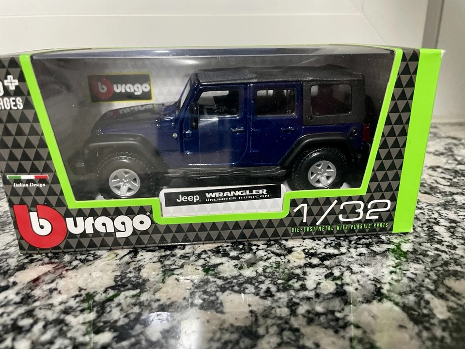 JEEP WRANGLER 1:32 Burago nuova - Immagine 2 di 4