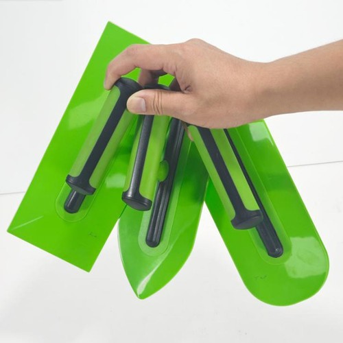 3 paletas de enlucido de plástico herramientas ligeras para aplicación de cemento 25 cm - Imagen 10 de 16
