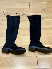 Geiger Shoes Kurt Geiger Violet Over The Knee Boots Red Kurt