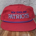Vtg 80s pro line New England Patriots snapback rope hat cap Red grail NFL  Rare  — photo 1