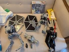 Star Wars Bricks Huge Lot At-ST Tie Fighter Darth Vader Minifigures Building