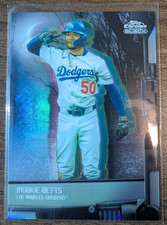 2026 Topps Chrome Black Mookie Betts Nocturnal SSP Case Hit NOC-17 LA Dodgers