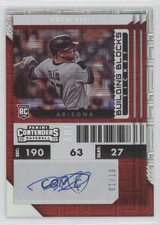 2022 Panini Chronicles Building Blocks 1/10 Drew Ellis #44 Auto uk2