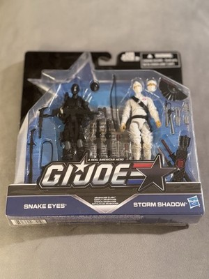 GI Joe 50th Arashikage Clash: Snake Eyes vs Storm Shadow Action Figure 3.75 